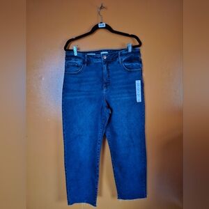 Ava & Viv High-Rise Slim Straight New Jeans